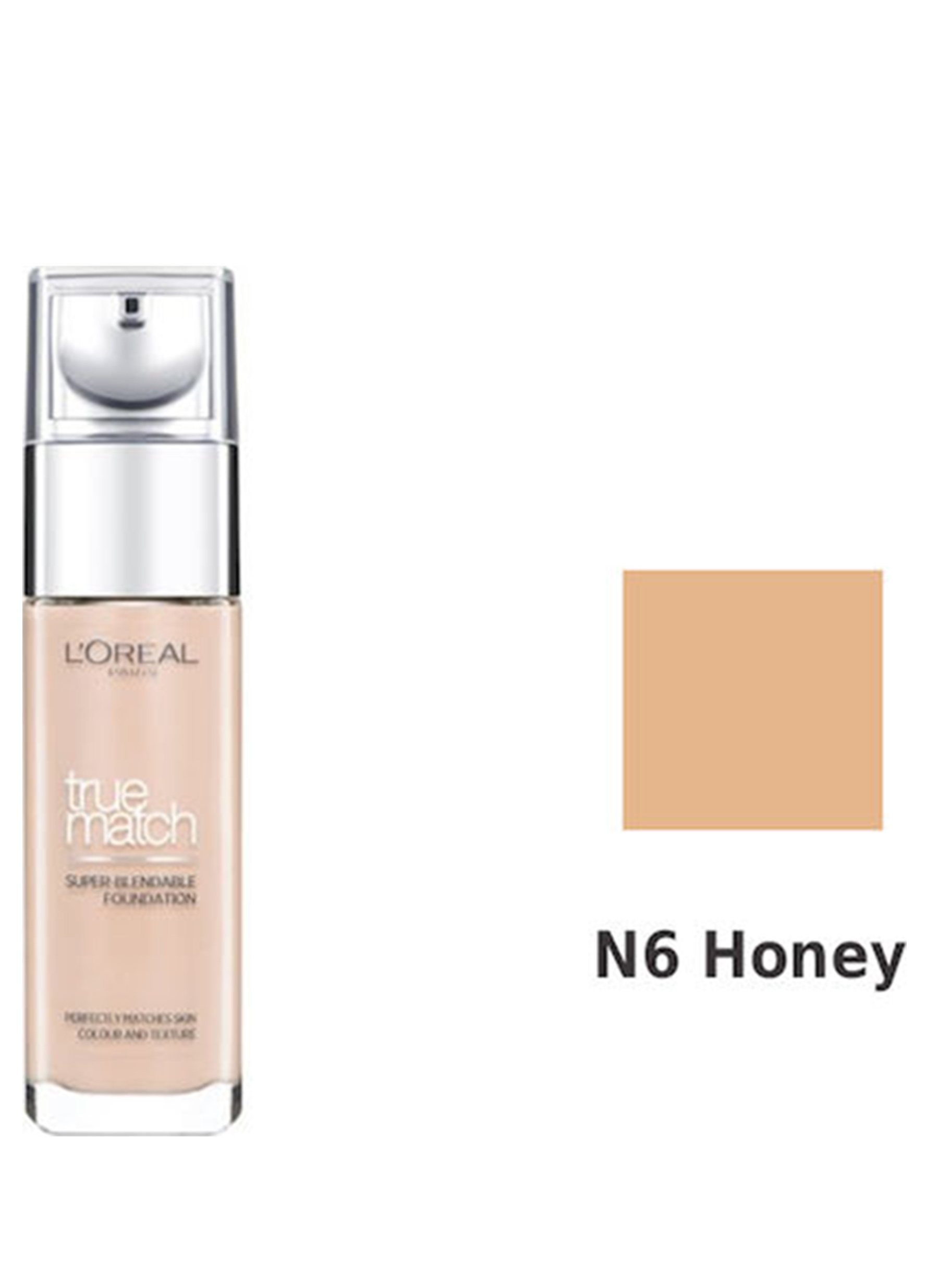 L’Oreal Paris True Match Foundation 6N Honey