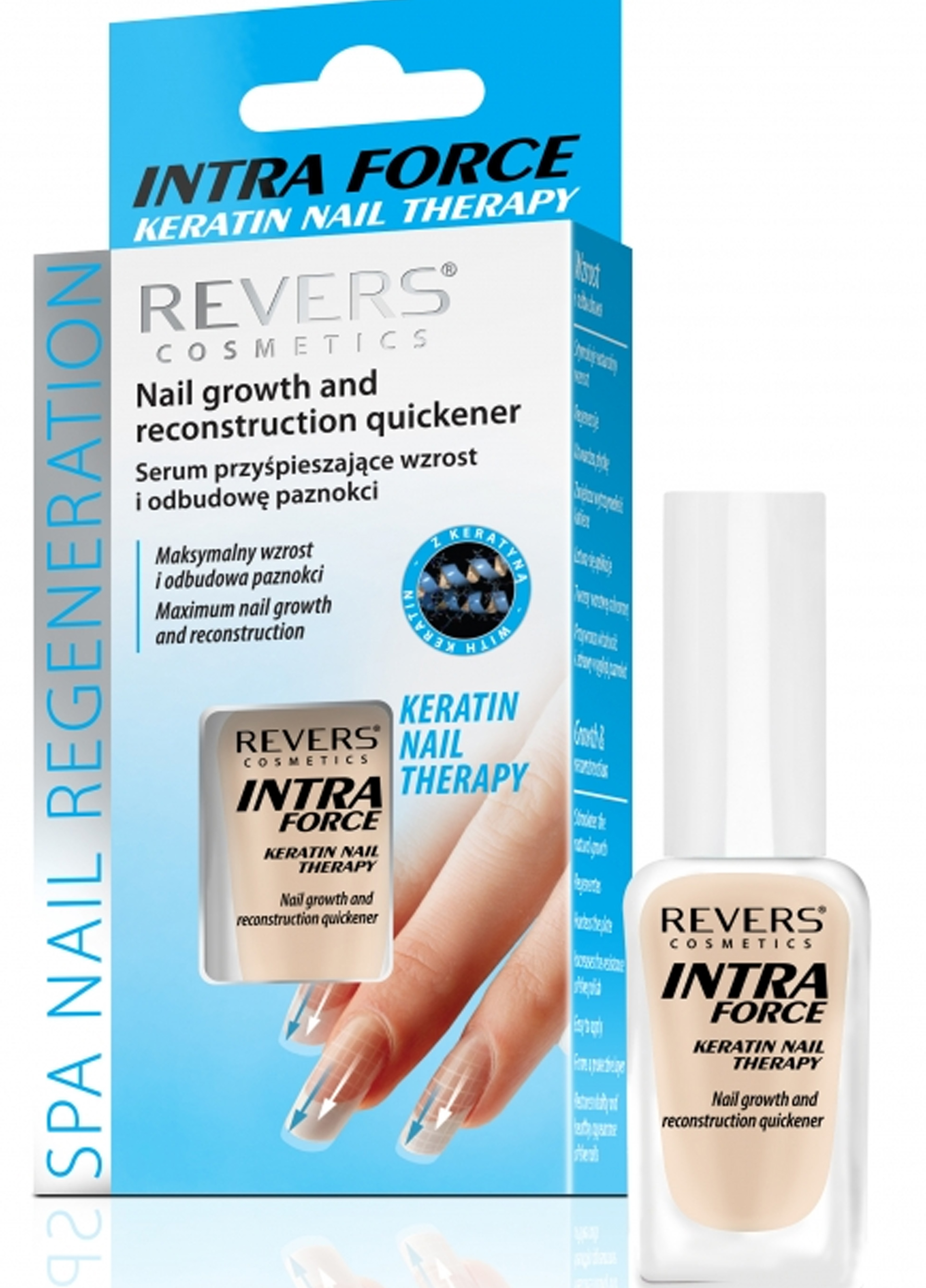 nail conditioner KERATINE TERAPHY (blue)