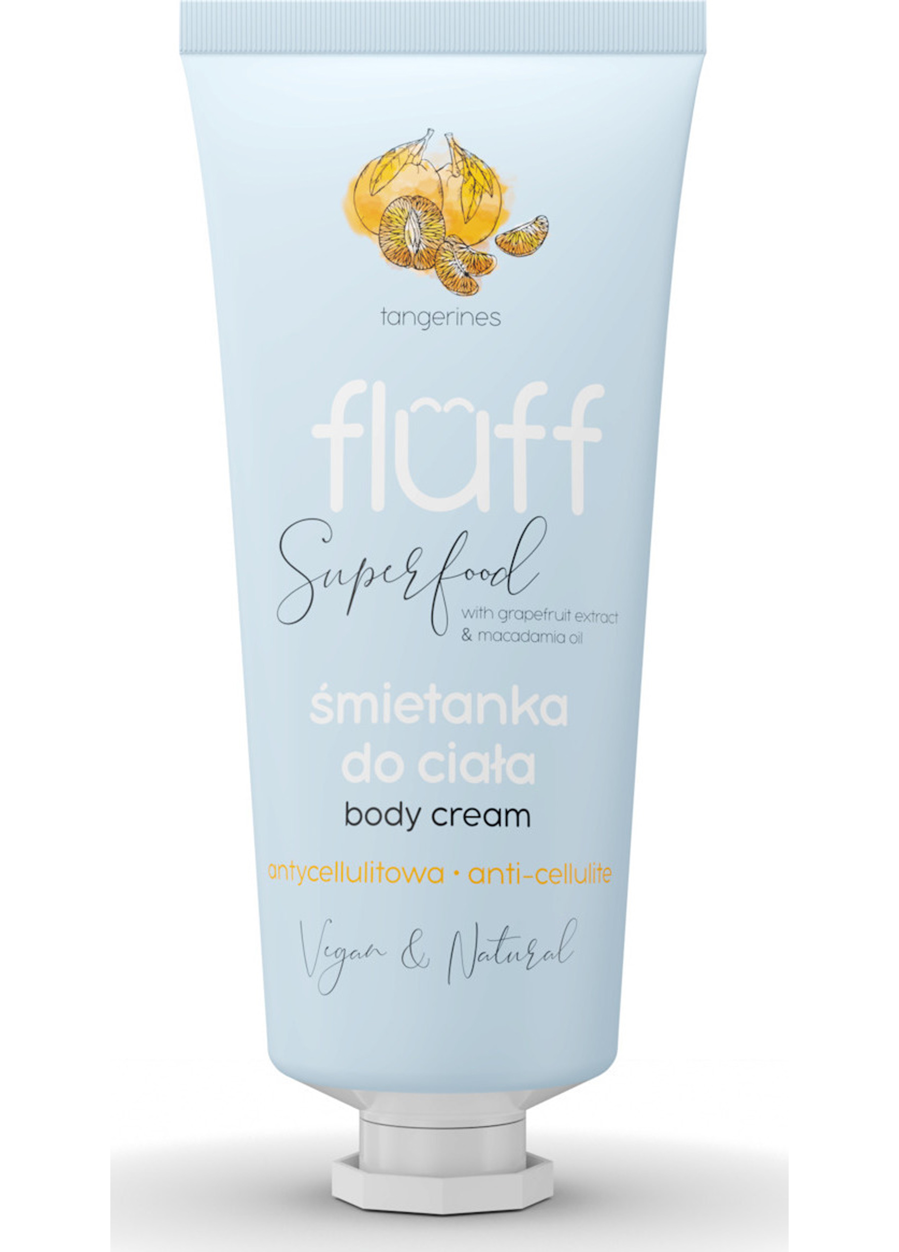 Fluff Tangerines Anti Cellulite Body Cream 150 ml