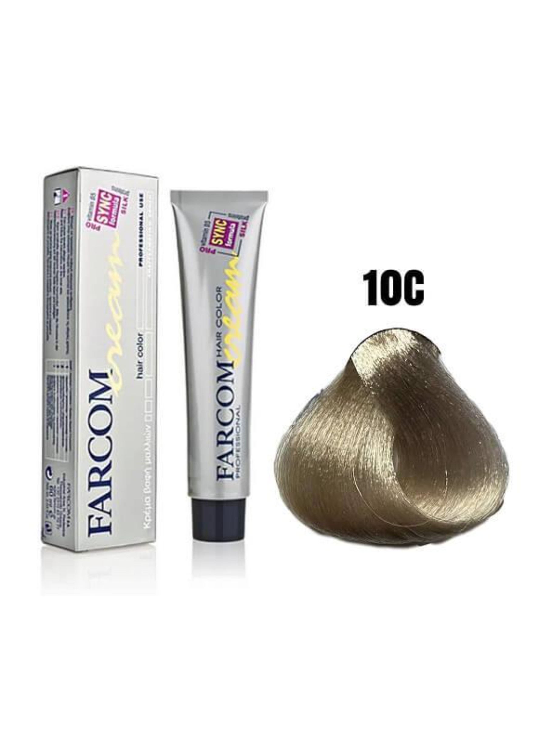 FARCOM ΒΑΦΗ ΝΟ 10C ΞΑΝΘΙΣΤΙΚΟ ΣΑΝΤΡΕ 60ML