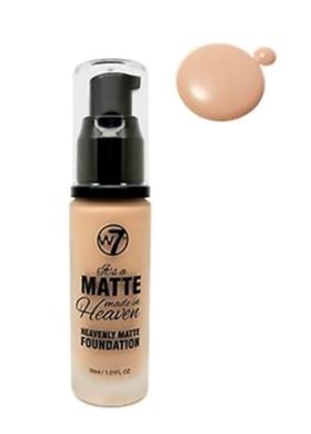 W7 Matte Made in Heaven Foundation Fresh Beige 30ml